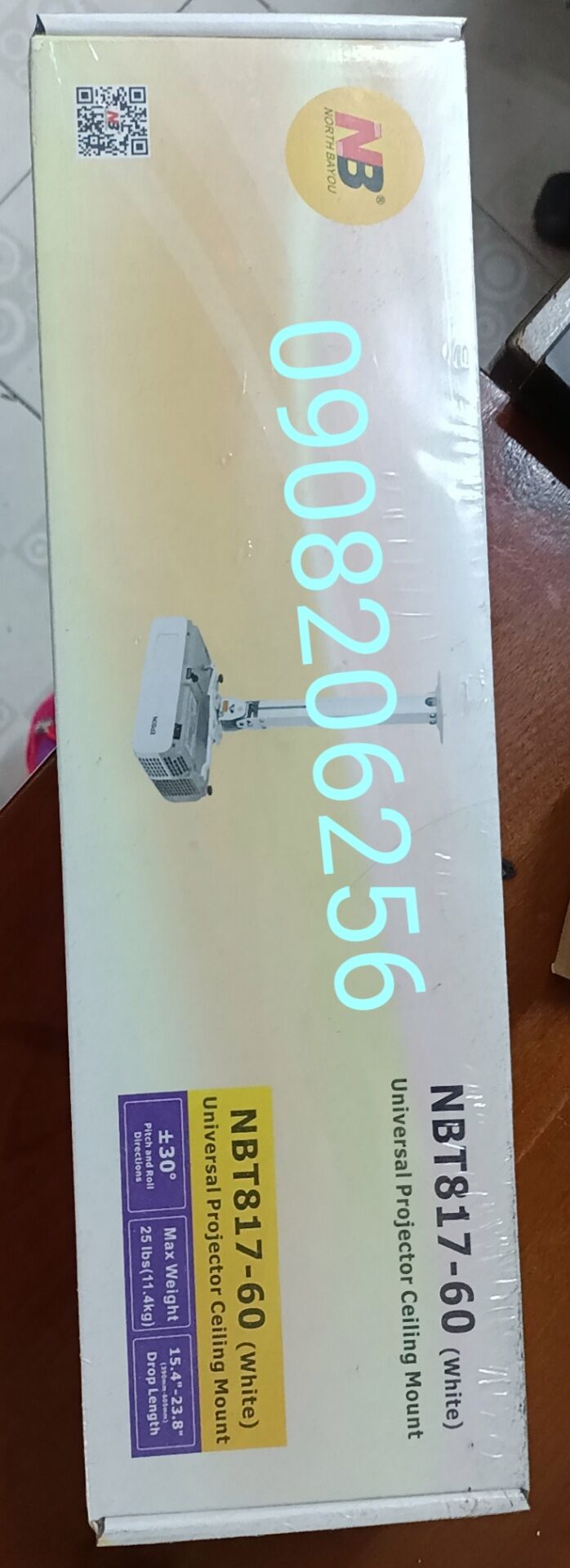 Giá treo máy chiếu 60cm xoay 360 độ nb