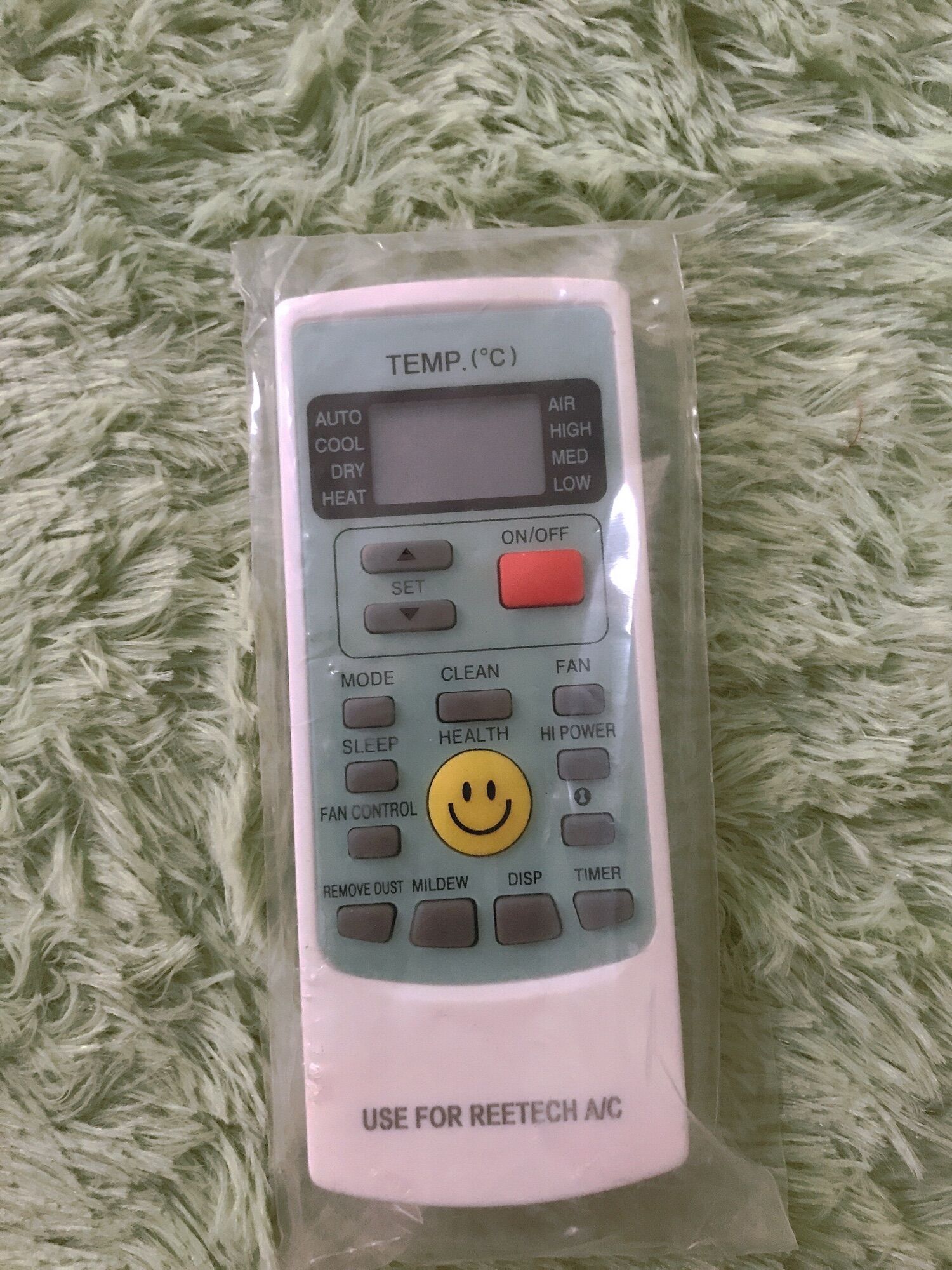 Điều khiển điều hoà Reetech - Remote máy lạnh Reetech