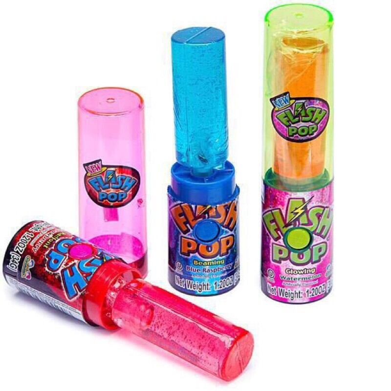 Kẹo Son Môi Có Đèn Kidsmania Flash Pop 34g