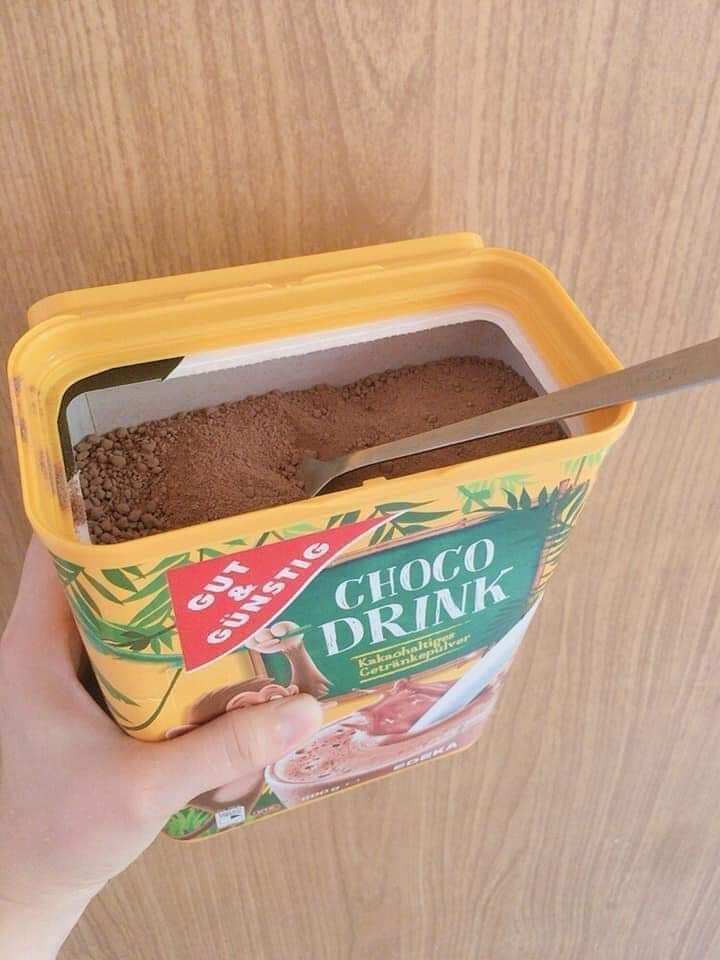 Bột cacao Choco Drink Đức - hộp 800g date T11/ 2024