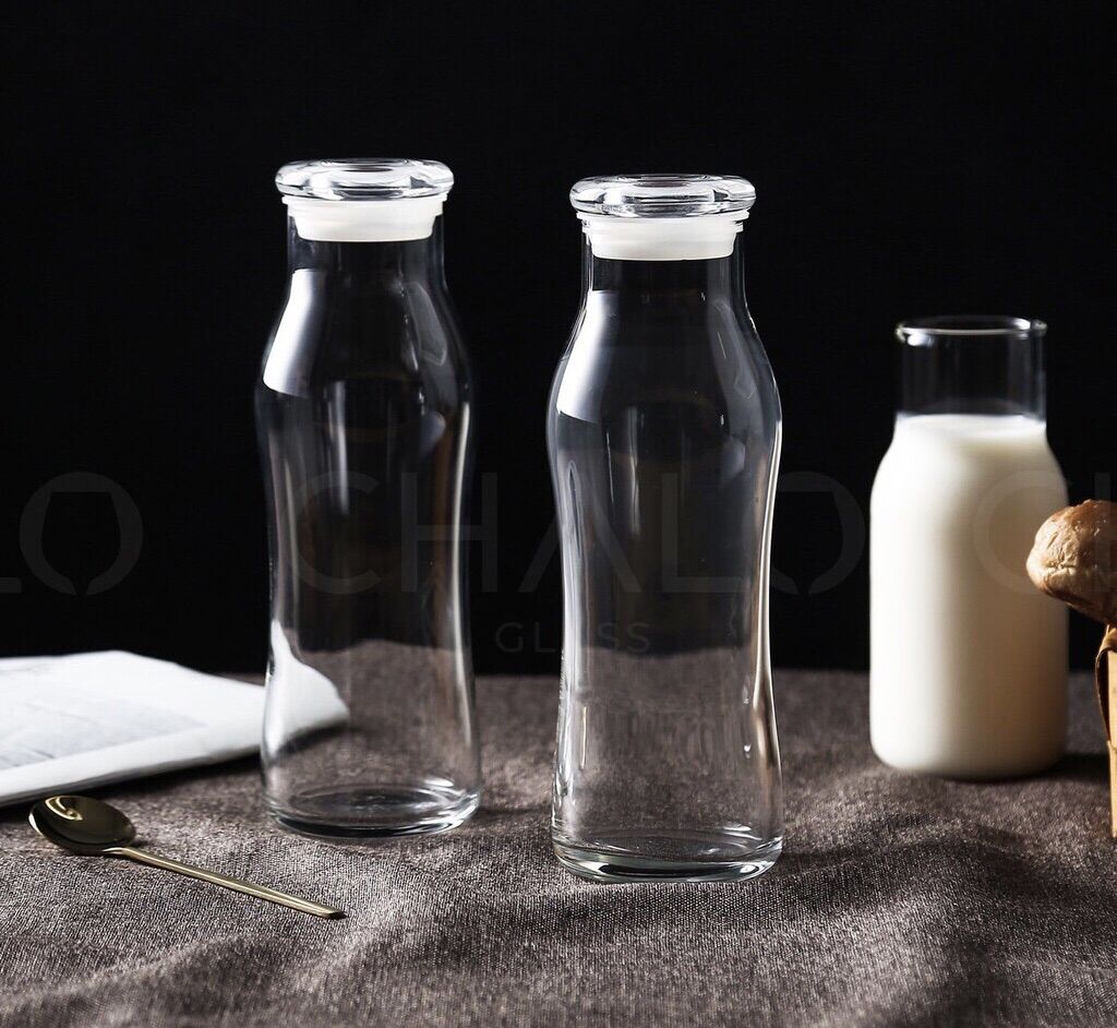 Combo 2 Chai Libbey Trend Swerve 565ml (nắp thủy tinh)
