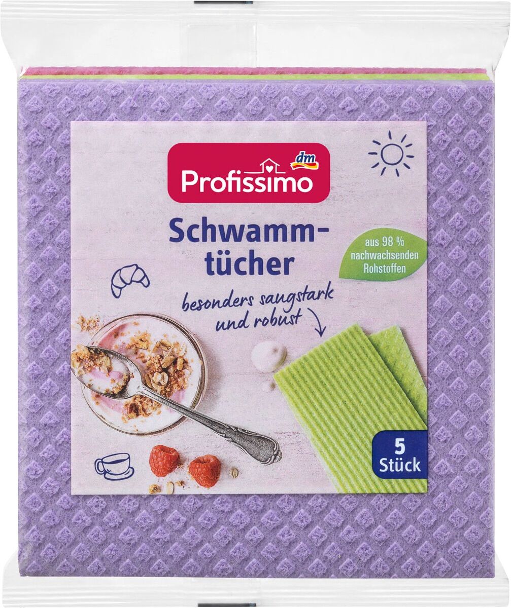 Set 5 khăn lau đa năng nội địa Đức