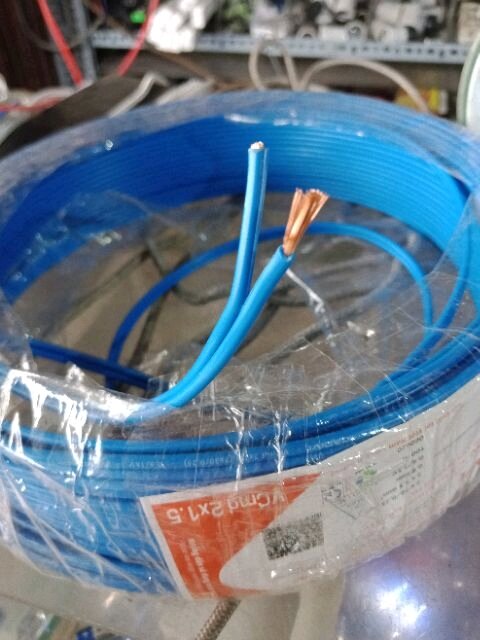 [HCM]Dây điện đôi mềm Cadivi 2x1.5 (2x30)