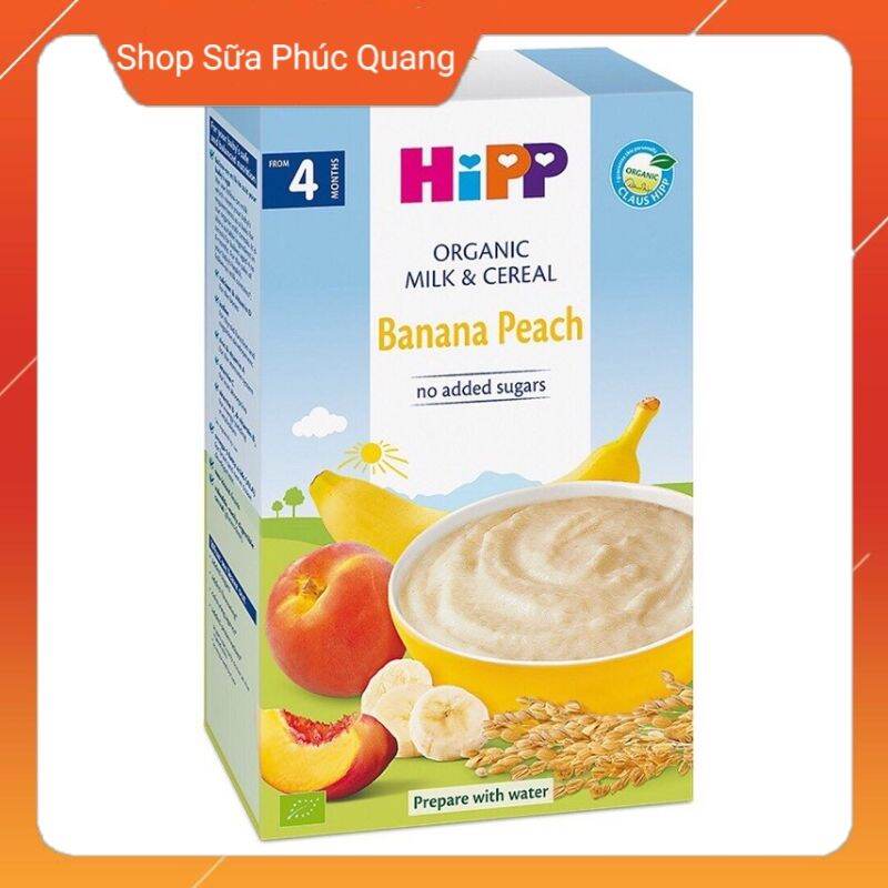 Bột ăn dặm HiPP đủ 7 vị cho bé từ 4 tháng tuổi ( Date mới )