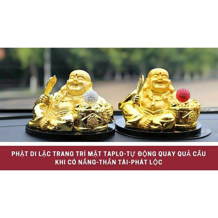 Tượng phật để xe năng lượng mặt trời