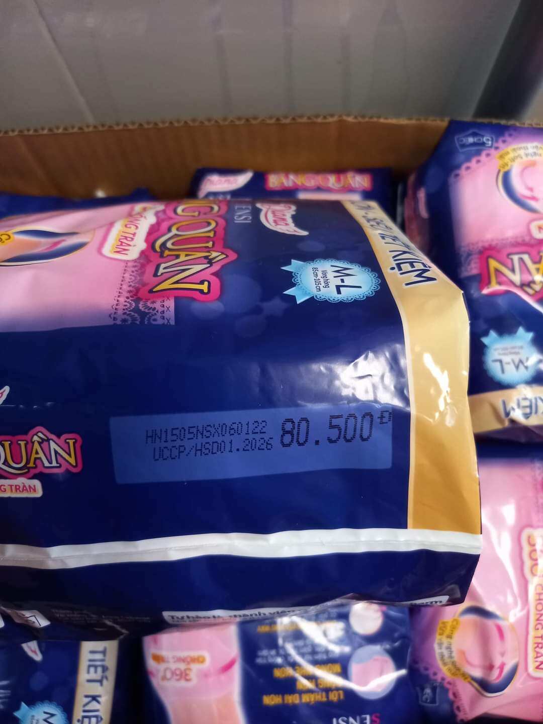 Băng vệ sinh dạng quần diana gói 5 miếng