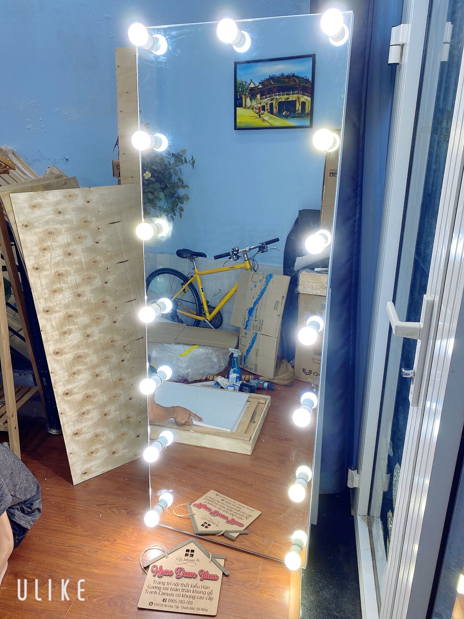 Gương đèn led
