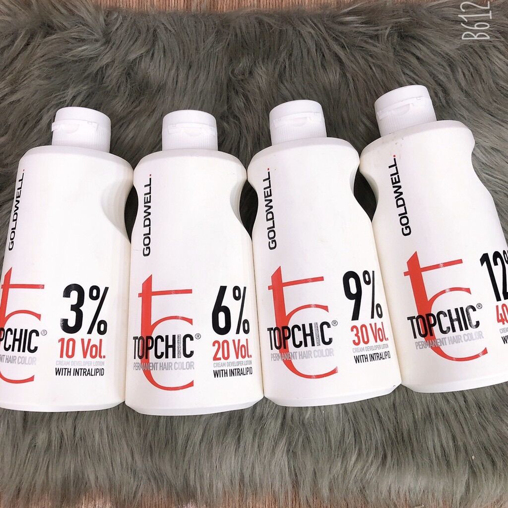 Oxy trợ nhuộm Goldwell 1000ml (ĐỨC) - Chai