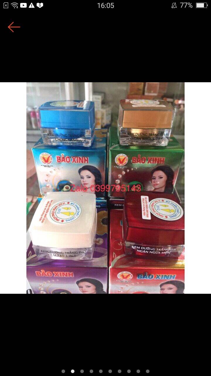 Kem Bảo Xinh đủ màu 10g