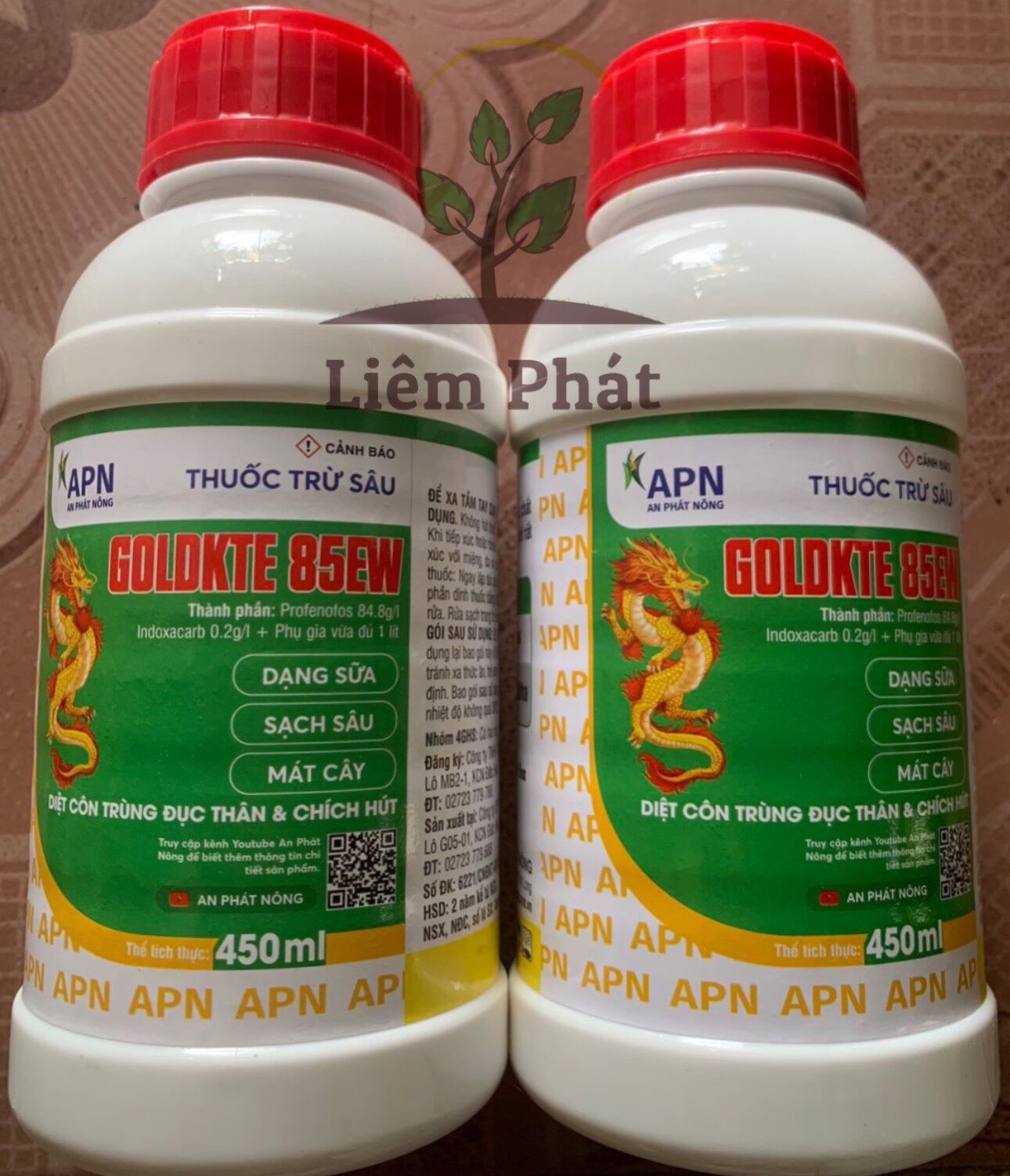 Rồng lửa chai 450ml của An phát nông diện mạo mới