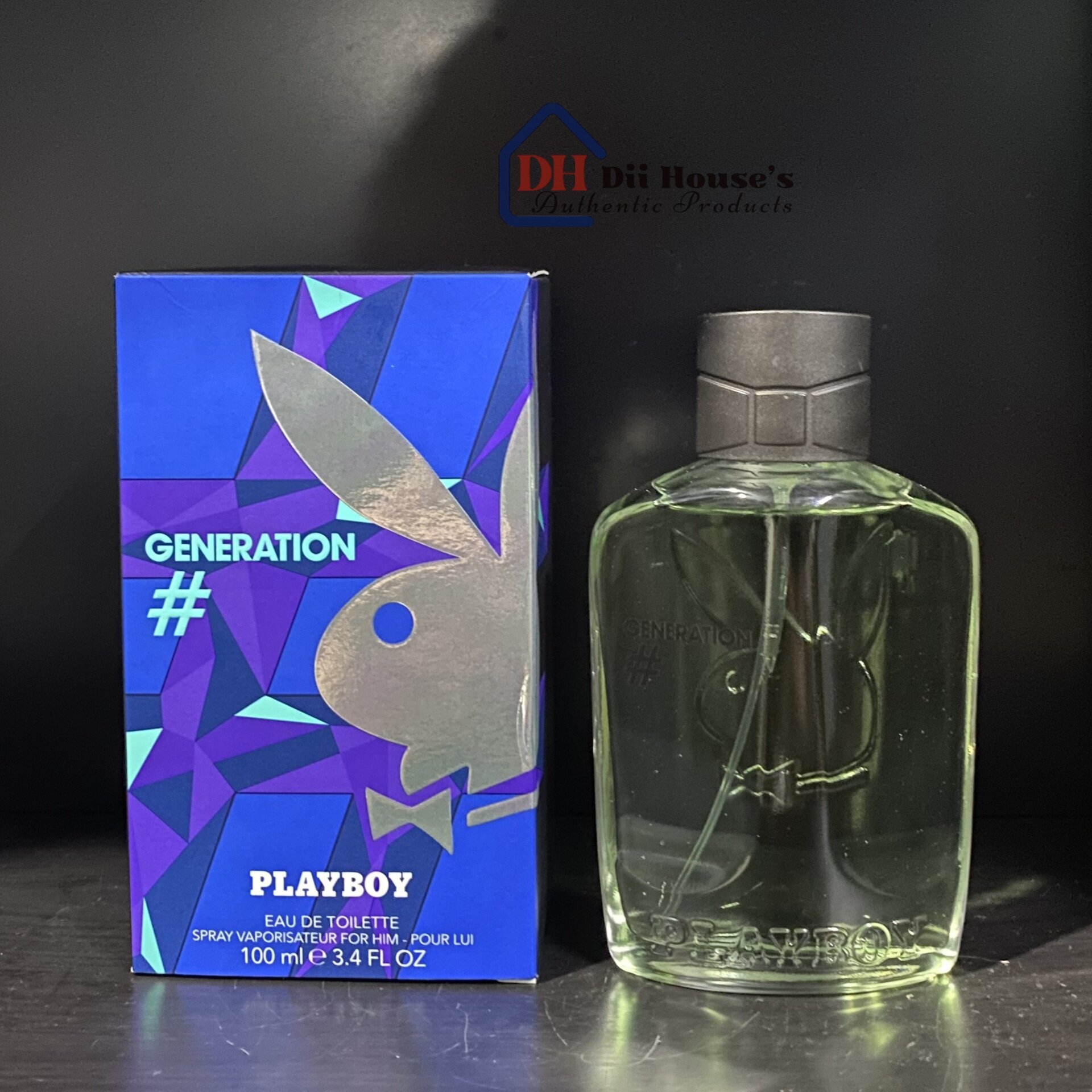 Nước Hoa Nam Playboy Generation Eau De Toilette EDT 100ml.
