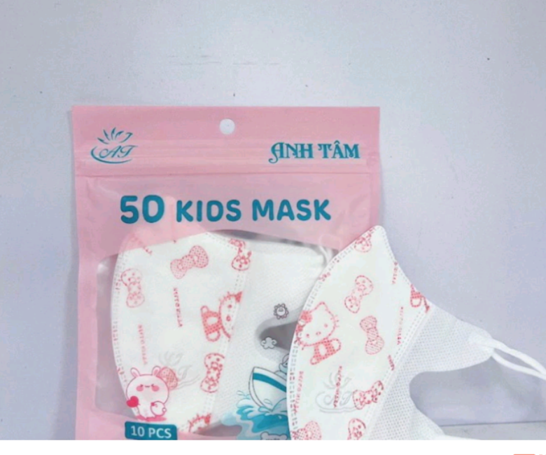 Khẩu trang 5D  chính hãng 5 thùng (500 cái)