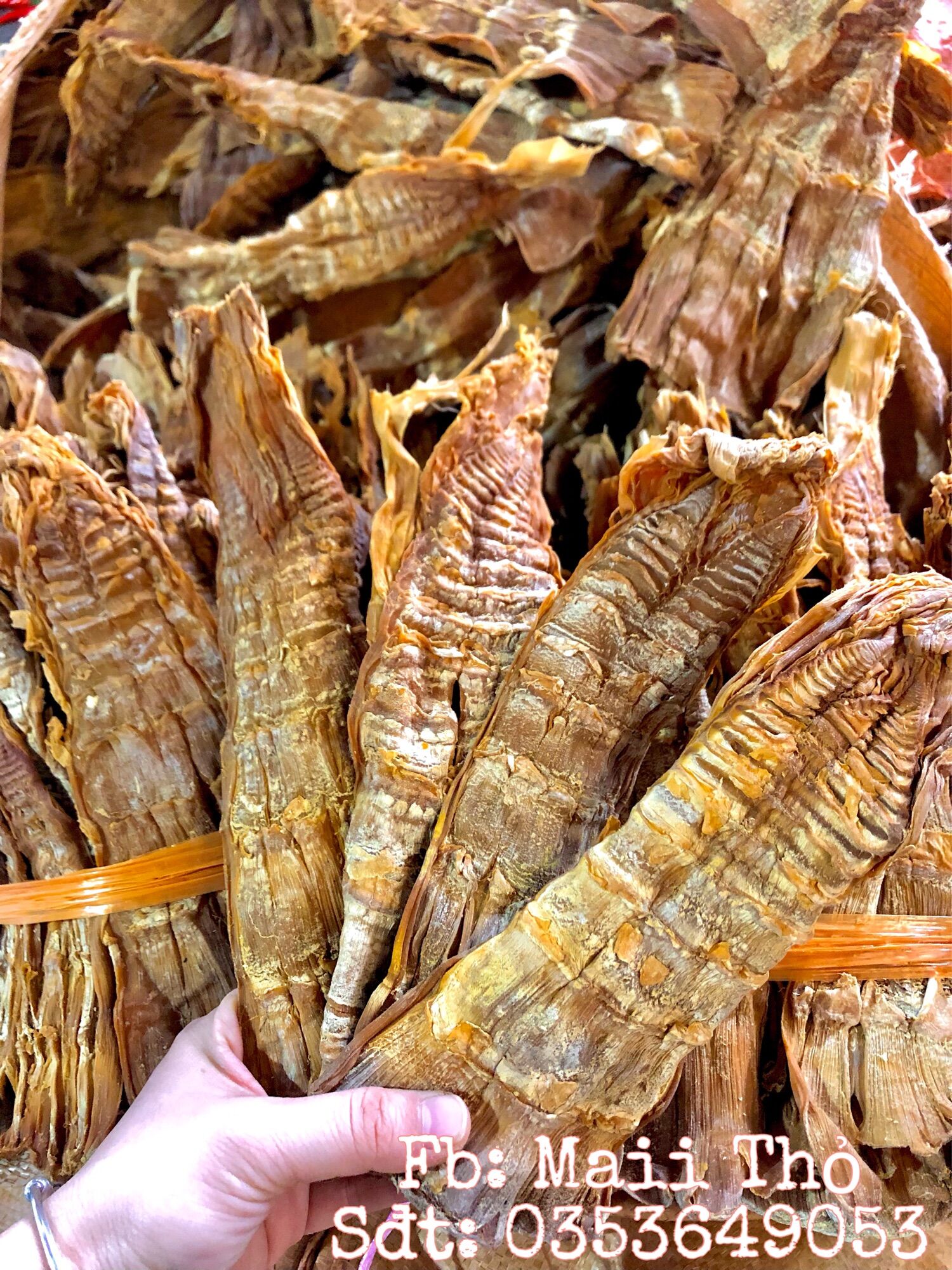 1kg Măng khô Điện Biên