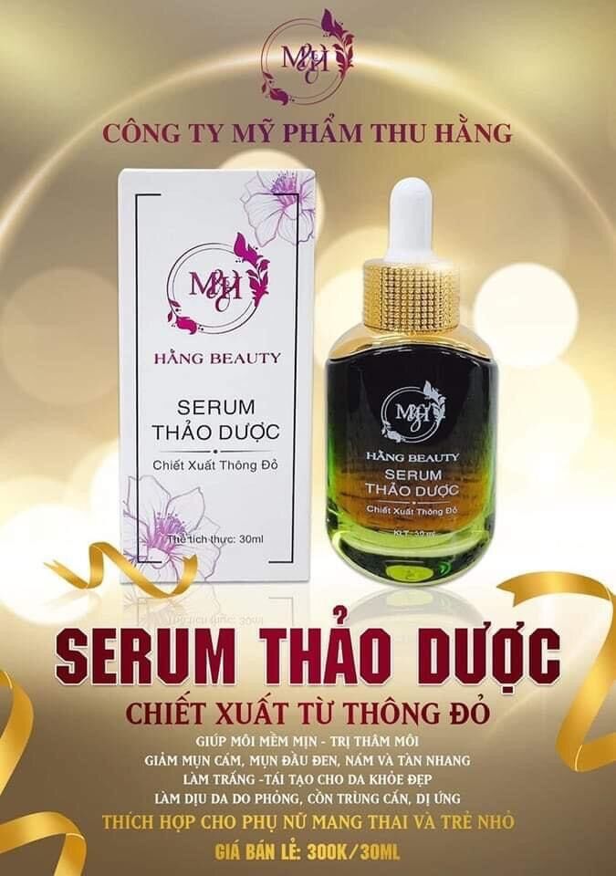 Serum thảo dược chiết xuất từ thông đỏ