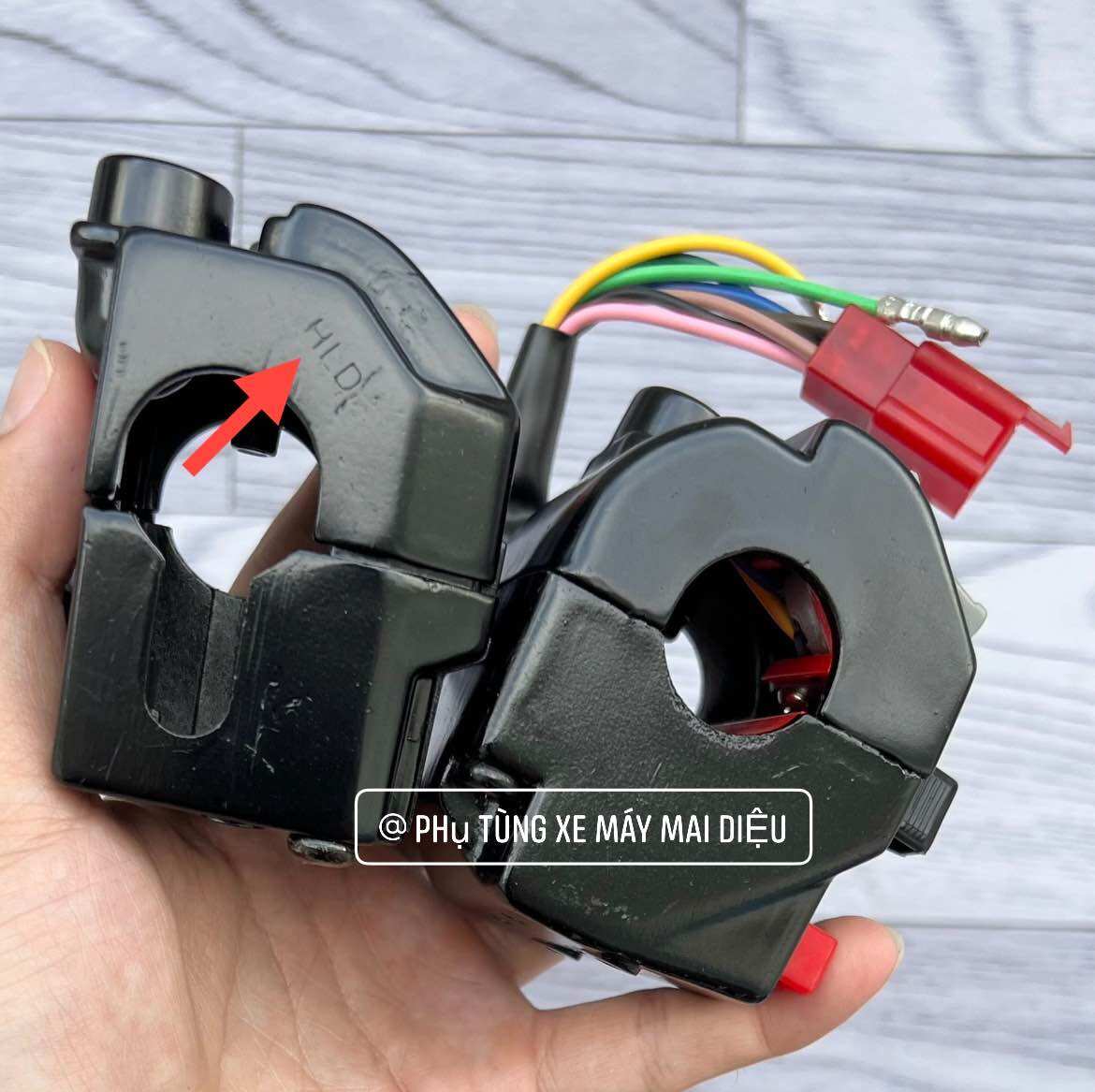 CẶP CÙM CÔNG TẮC YAZ HLD MALAYSIA (YAZ/YAZ125)