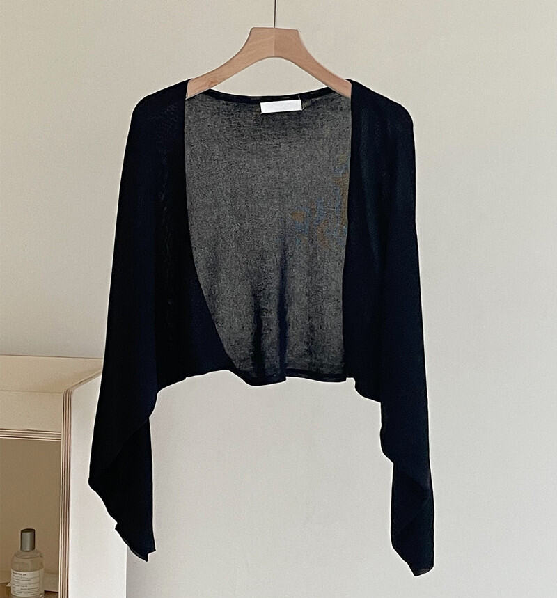 Áo Len Dệt Kim Ice Silk Sọc Ngắn Không Tay Cho Nữ Mùa Hè 2025 Áo Khoác Ngoài Gợi Cảm Áo Chui Đầu Cổ Tròn Thường Ngày