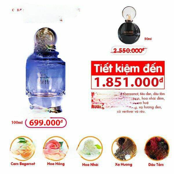 Nước hoa party 100ml mẫu mới