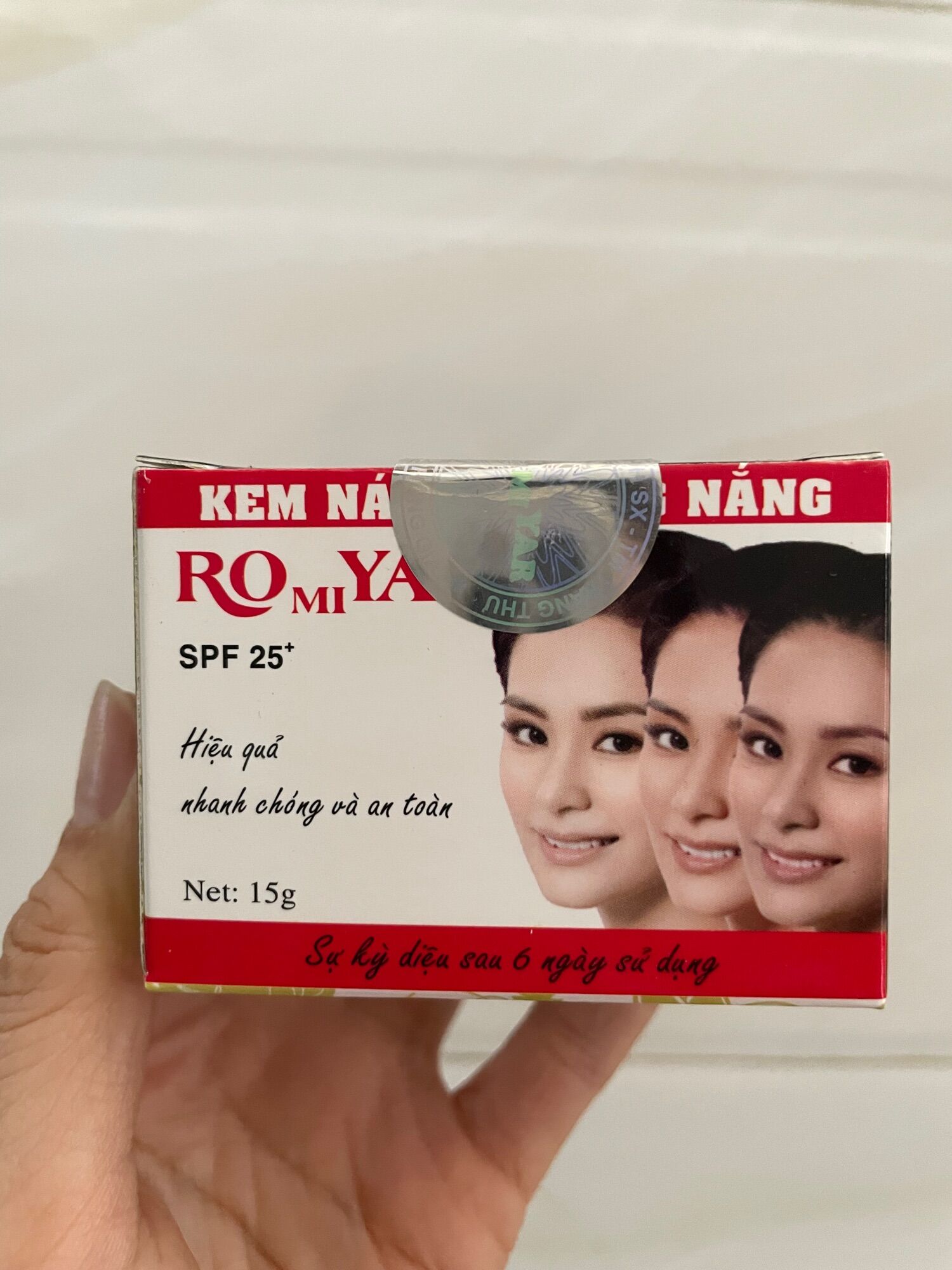 (Sỉ) Kem Romiyar nám chống nắng 15gram