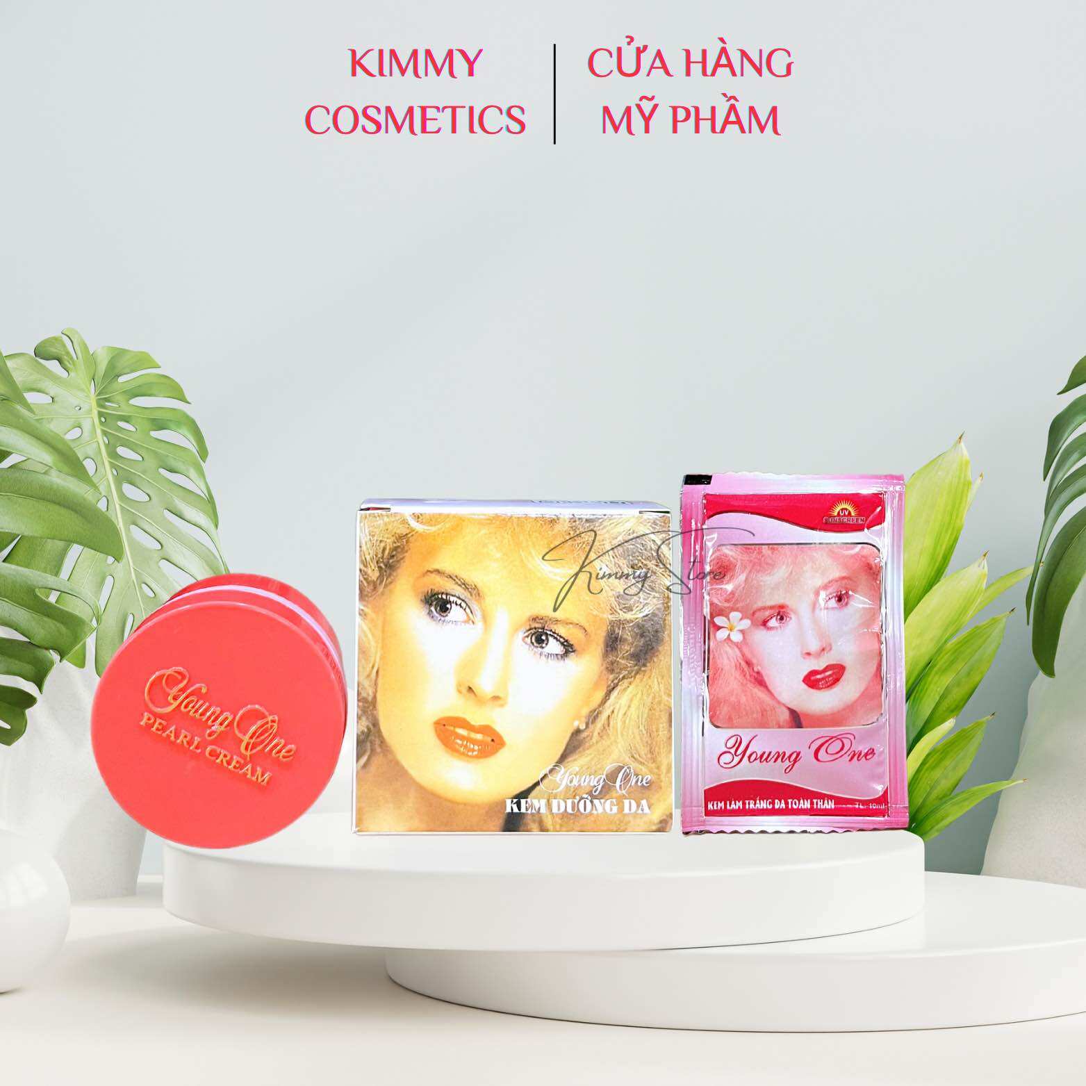 Lẻ hủ kem trắng da xù young one size 20gram