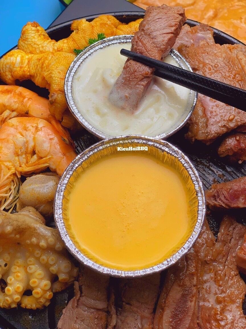 Hủ 500gr sốt trứng muối ăn liền (hoả tốc tphcm)