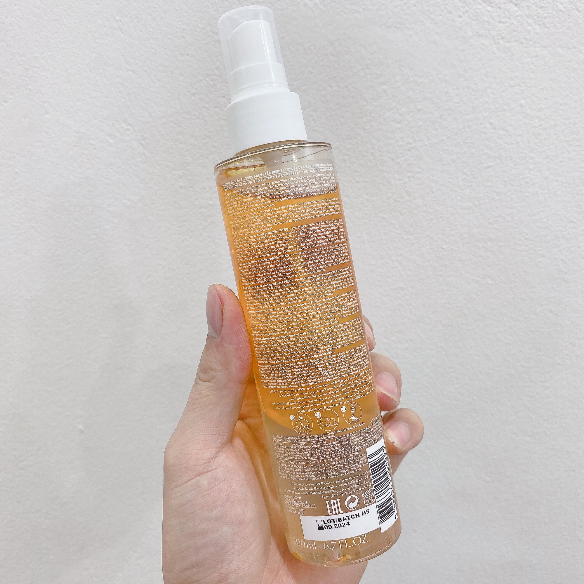 Xịt chống nắng S.v.r Sun Secure 200ml