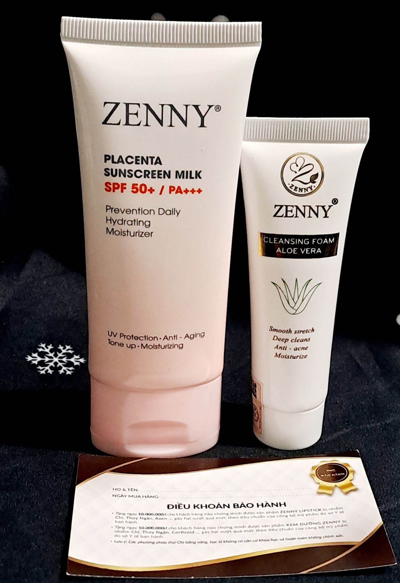kem chống nắng zenny 50g