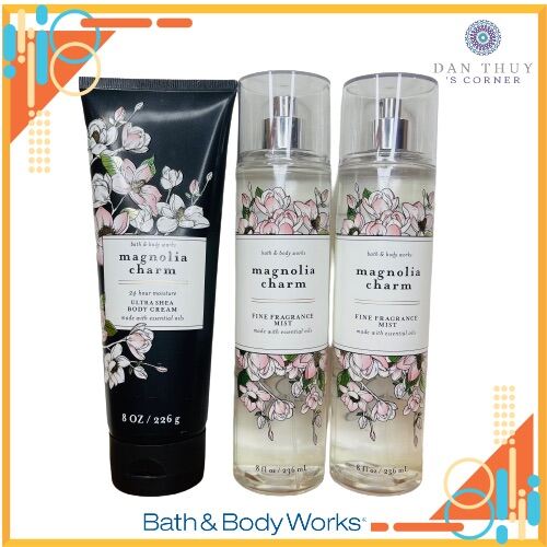 Xịt Thơm Magnolia Charm Body Mist Bath & Body Works