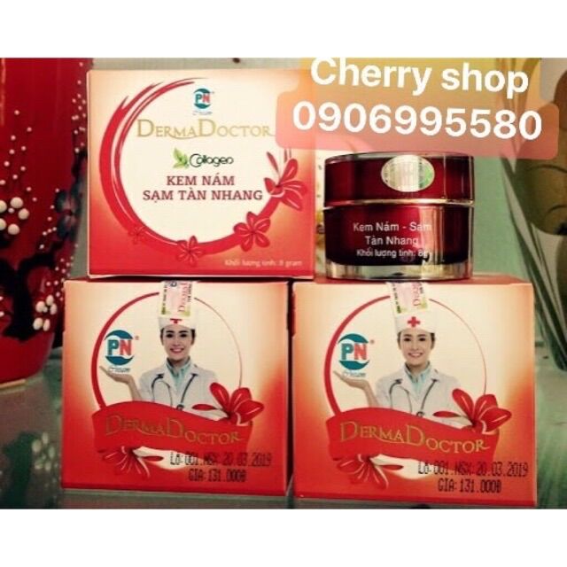 Kem nám sạm tàn nhang Derma doctor collagen 8g