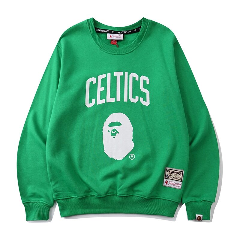 Hoodies Áo Mặc Trong Mẫu Mỏng Vải Thun Nỉ Liên Danh Liên Minh Người Nổi Tiếng Người Nổi Tiếng NBA Bulls Đội Lakers Bape