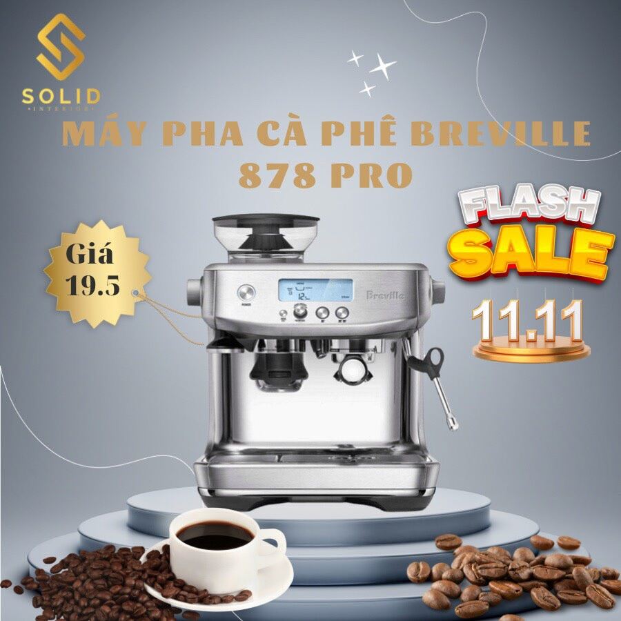 Máy pha cà phê Breville 878 Pro