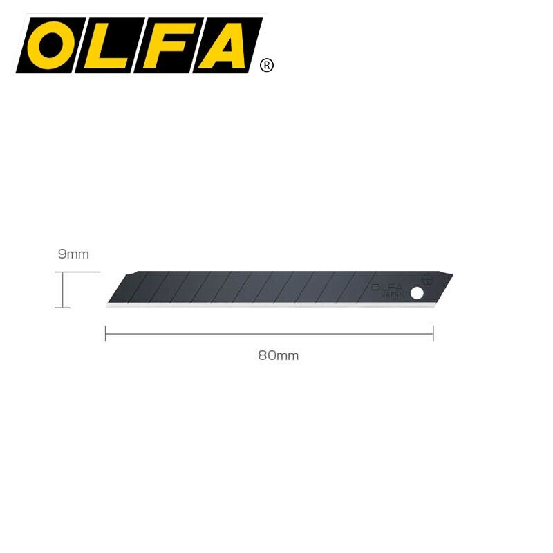 Lưỡi dao trổ nhật OLFA hộp 10 lưỡi 9mm