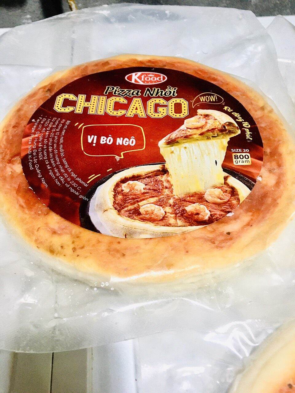 Pizza nhồi chicago