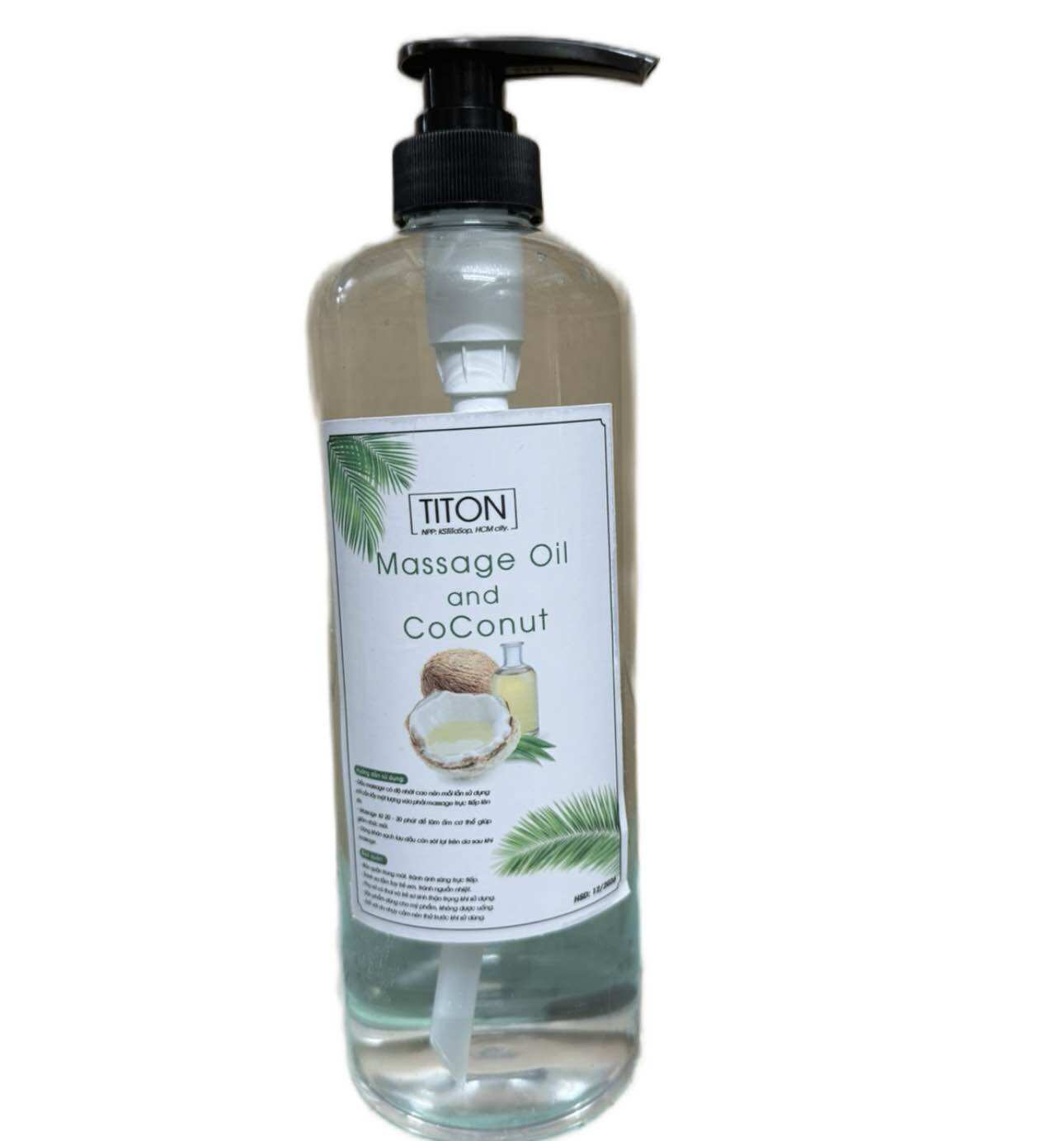 Dầu massage body dừa 1000ml
