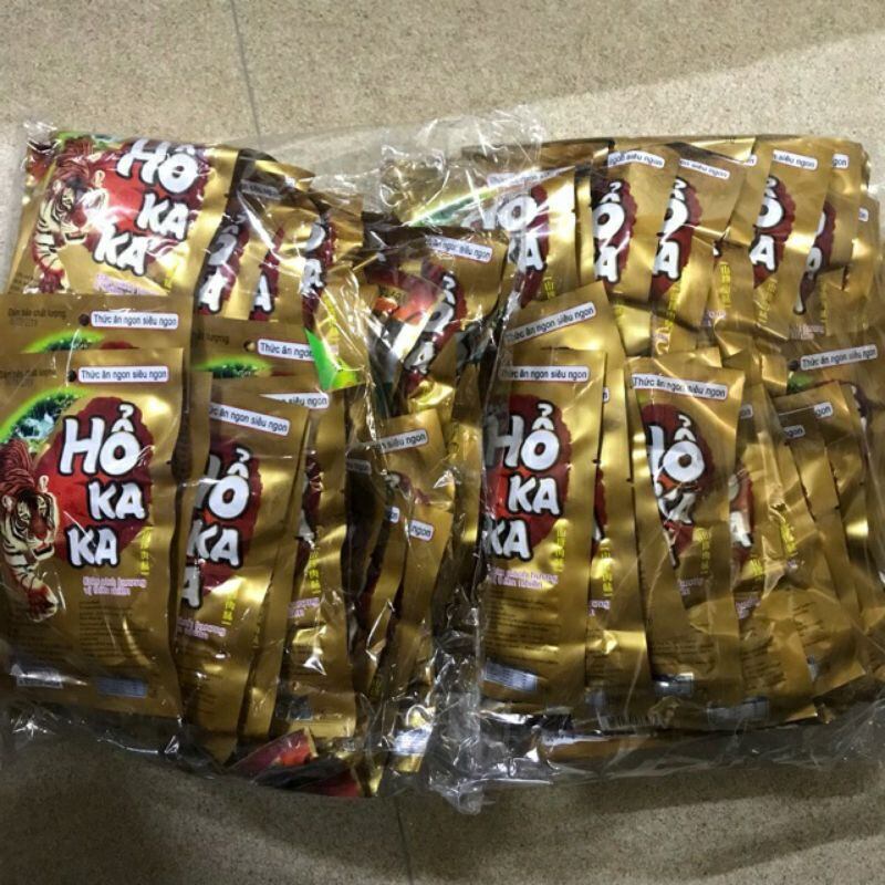 bịch 30 gói cay miếng thịt hổ kaka cực ngon