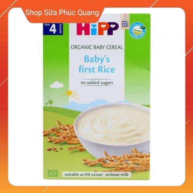 Bột ăn dặm HiPP đủ 7 vị cho bé từ 4 tháng tuổi