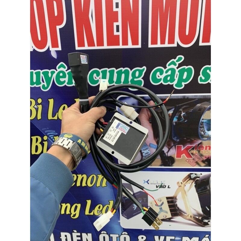 Bộ Dây Nguồn 24v Về 12v Độ Bi Cầu Led - Xenon Full Trức Năng