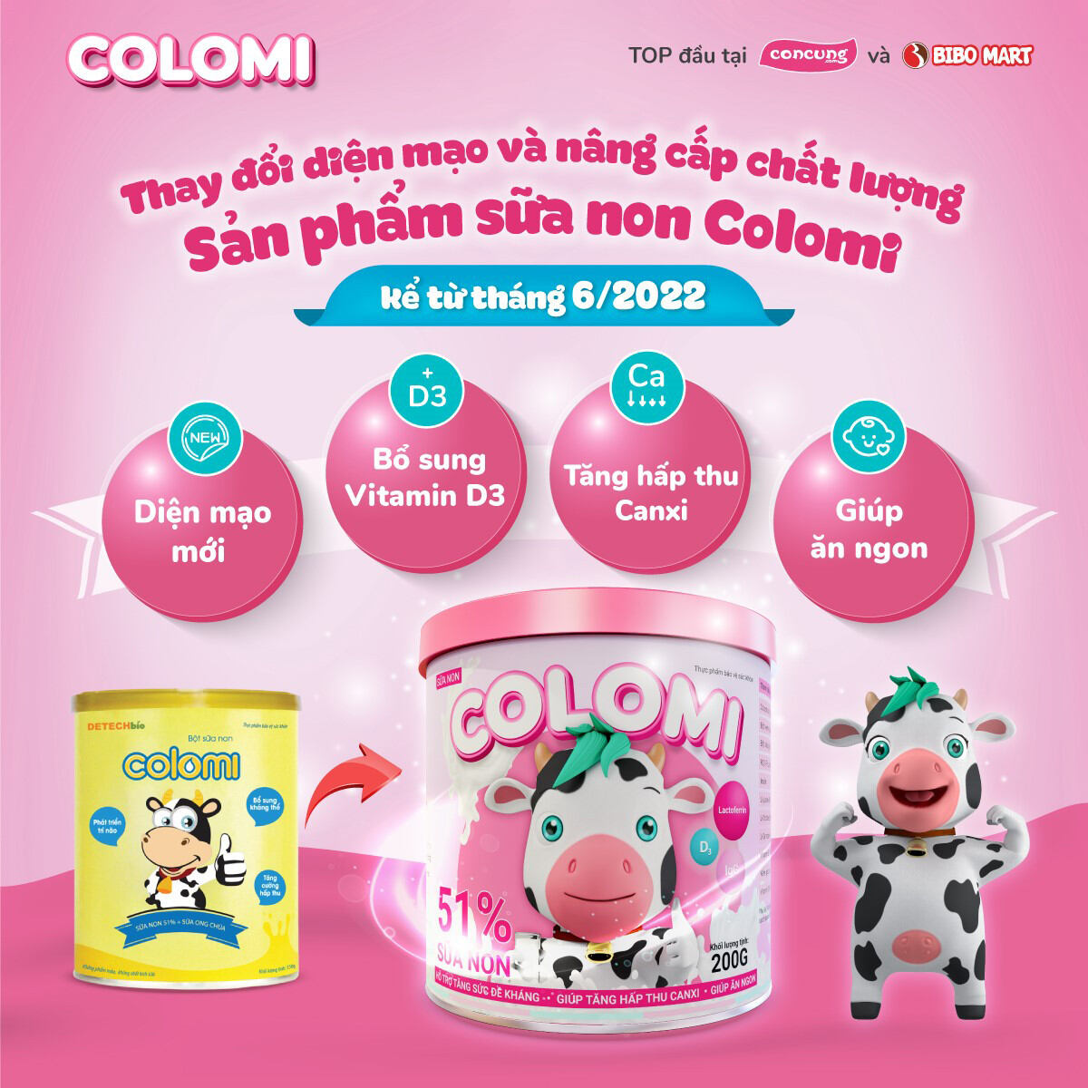 Sữa non colomi hộp 200g