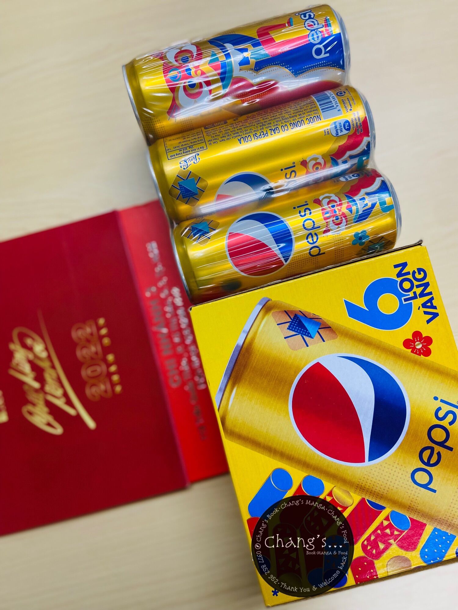 Pepsi Vàng - Chanh 6 Lon/Lốc Chang's Food