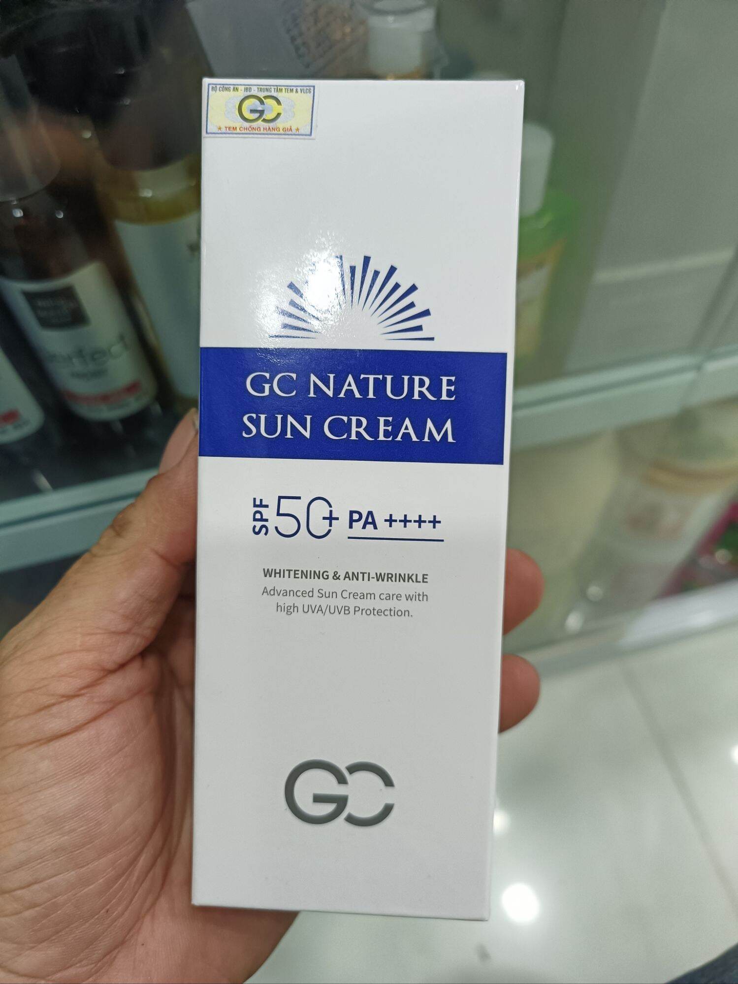 Kem chống nắng ggnature sun cream