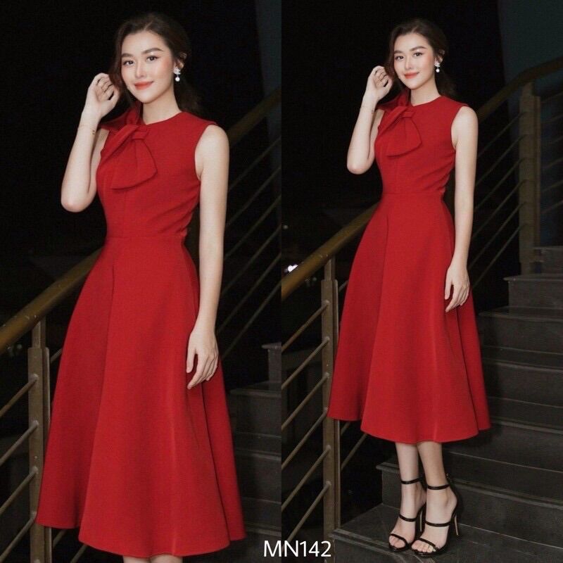 Vải tuyết mưa màu đỏ hàng cao cấp