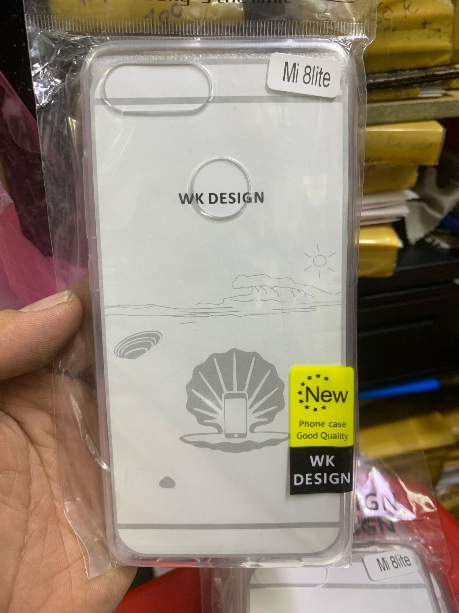 Ốp lưng Xiaomi Mi 8Lite dẻo lưng trong suốt