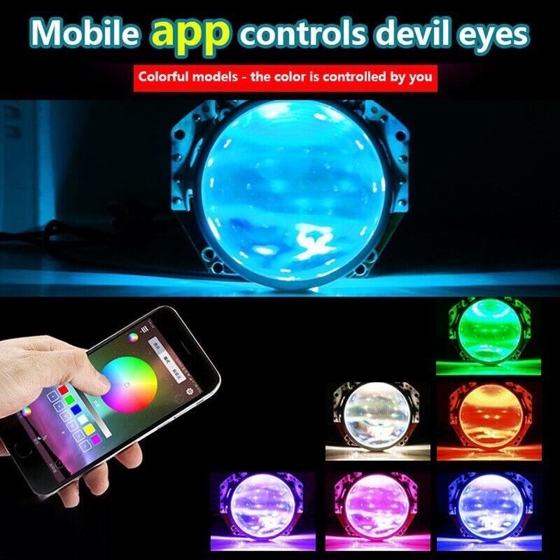 Mắt Quỷ DE Đổi Màu App Smart Phone Loại Cao Cấp