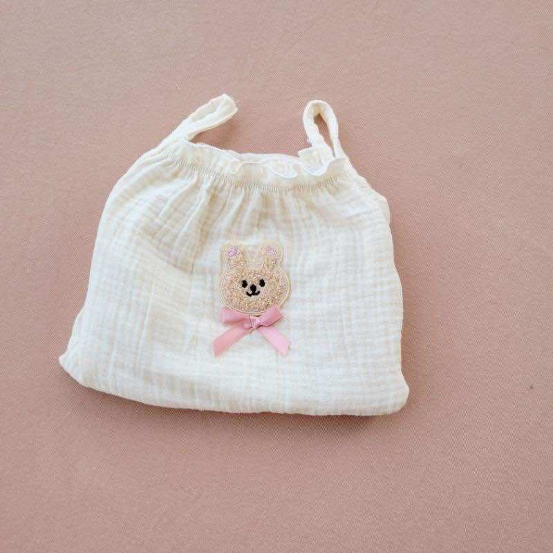 Body 2 dây xô muslin cho bé