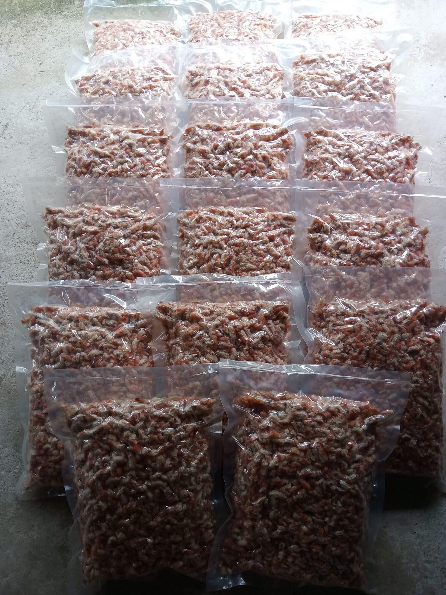 ĐẦU TÔM KHÔ (TÚI 500G)