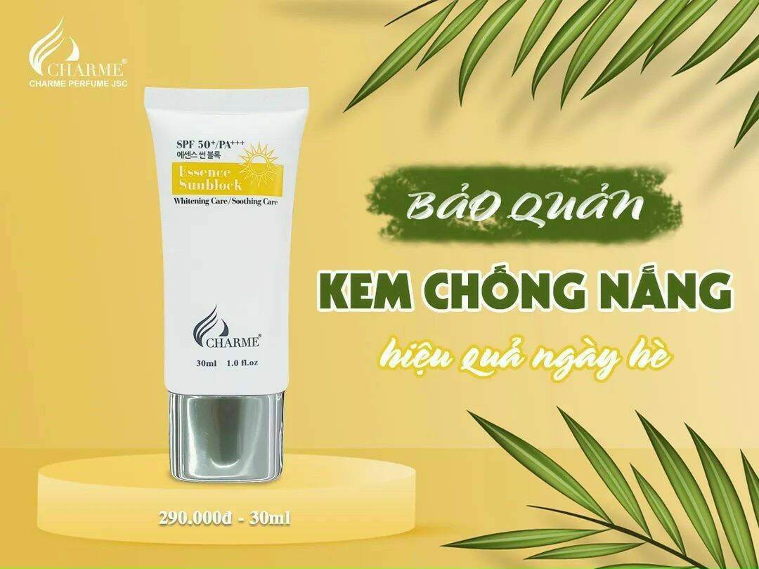 [Hcm]Kem Chống Nắng Essence Sunblock 30Ml