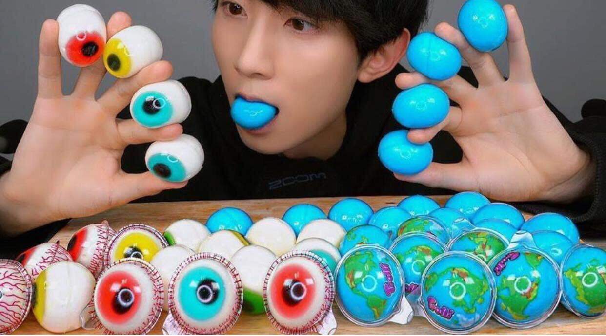 KẸO HÌNH CON MẮT CÓ NHÂN