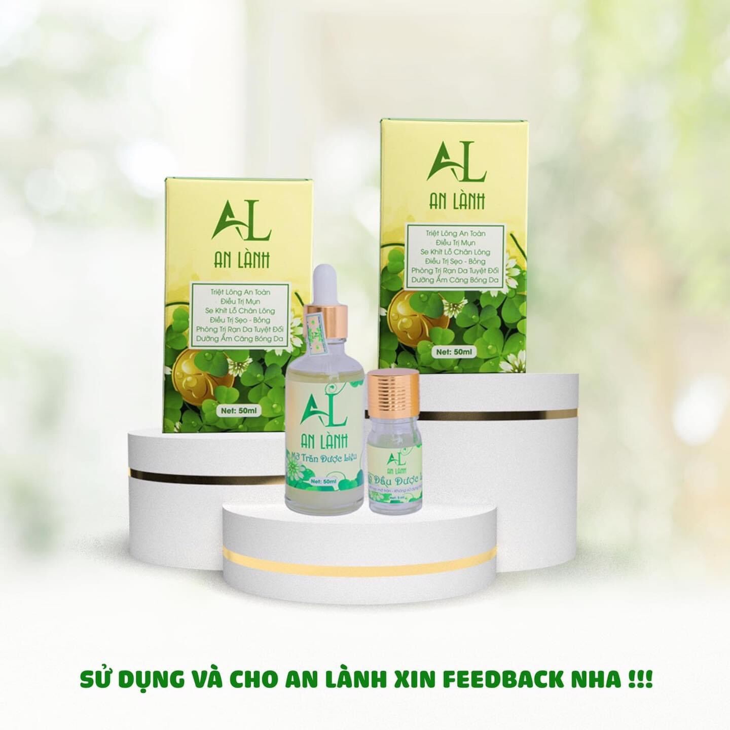 Combo triệt lông vĩnh viễn An Lành ( gồm lọ lớn wax 350gram + 50 giấy que + lọ mỡ trăn lớn 50ml) tặng kèm quà tặng từ Shop