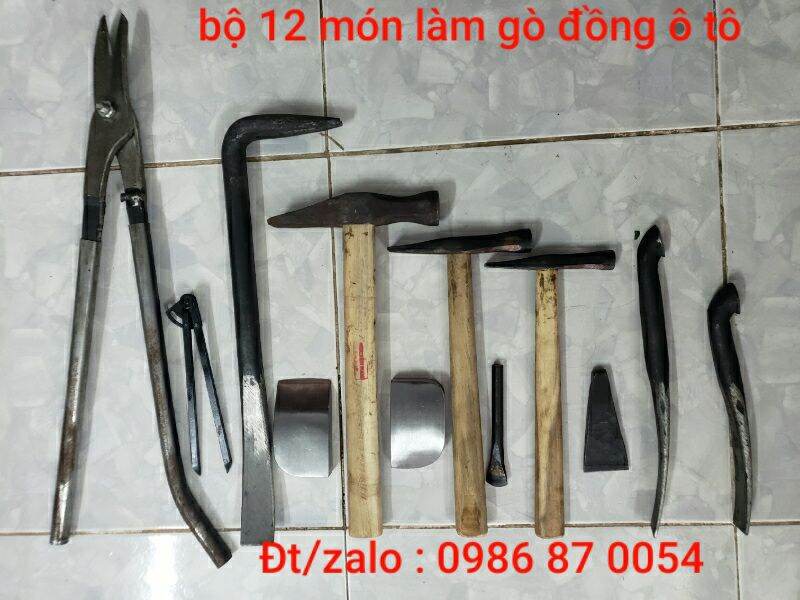 Bộ dụng cụ gò đồng ô tô