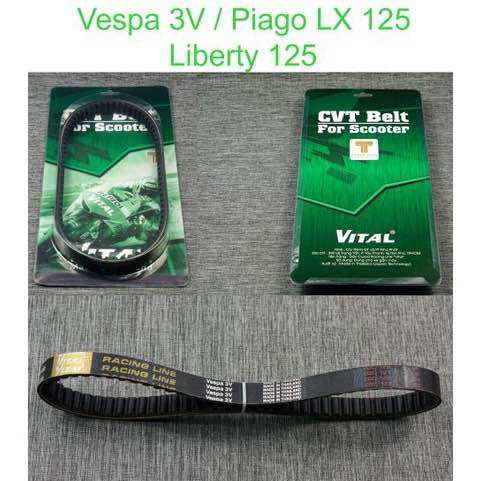 Dây curoa vital kevlar vespa sprint iget /fly /srint 125 / vespa 3v/liberty 125 s chính hãng thailand