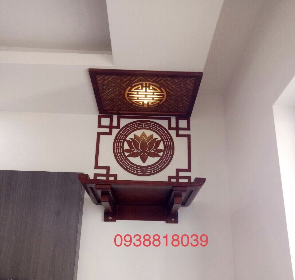 Bàn thờ treo tường ngang 68